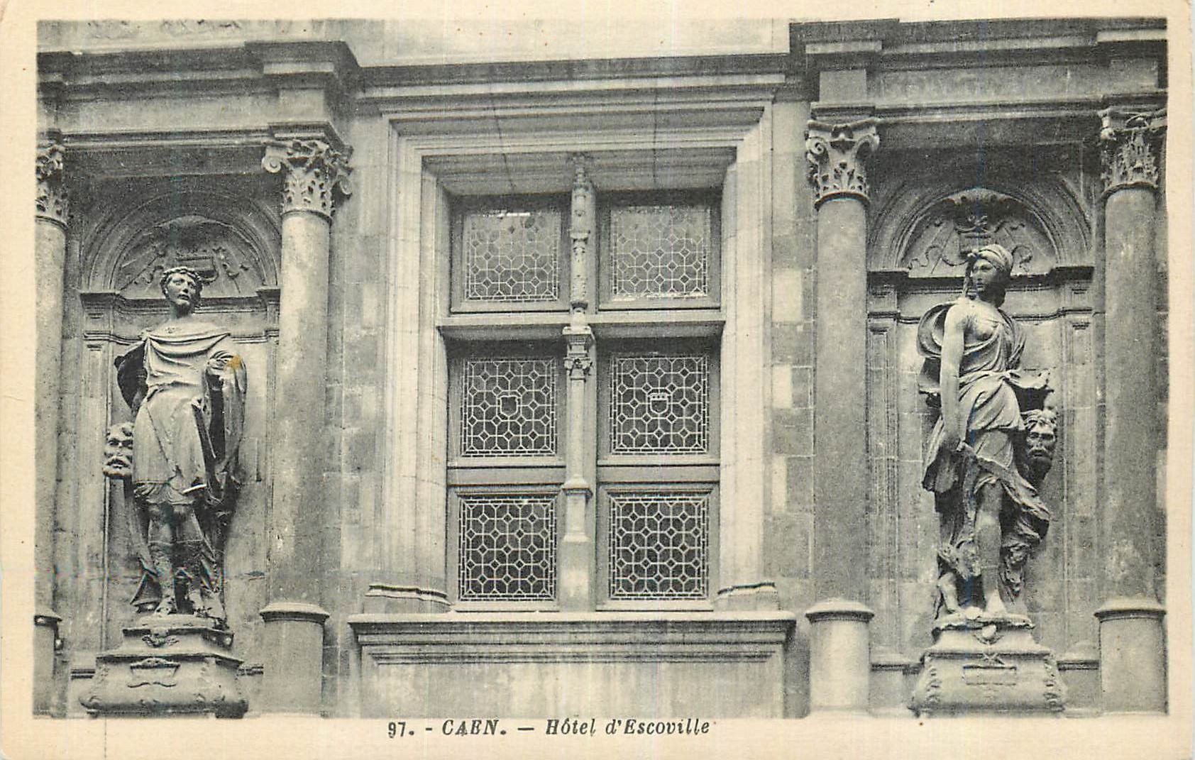 CPA Caen Hotel d'Escoville