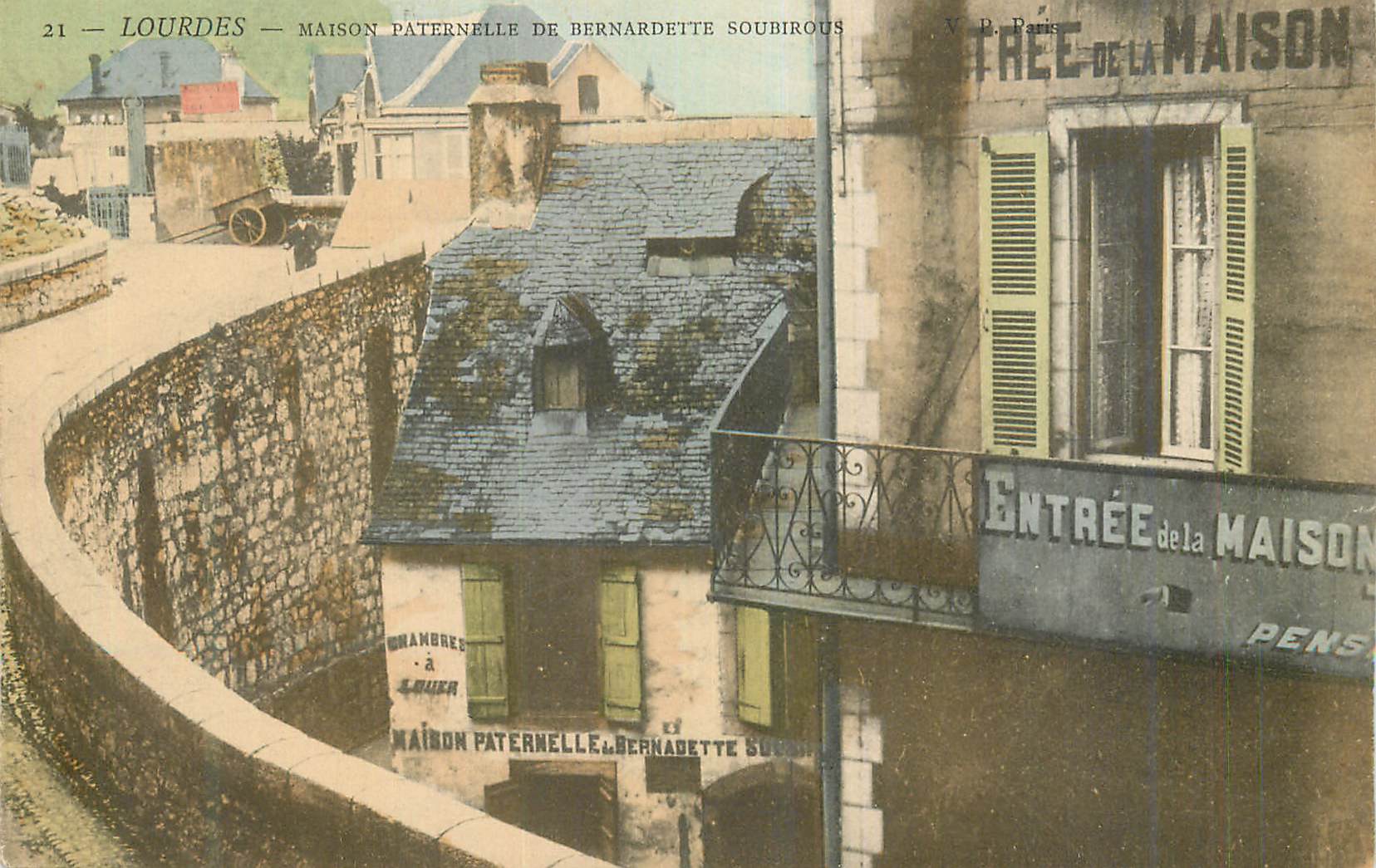 CPA Lourdes Maison Paternelle de Bernardette Soubirous