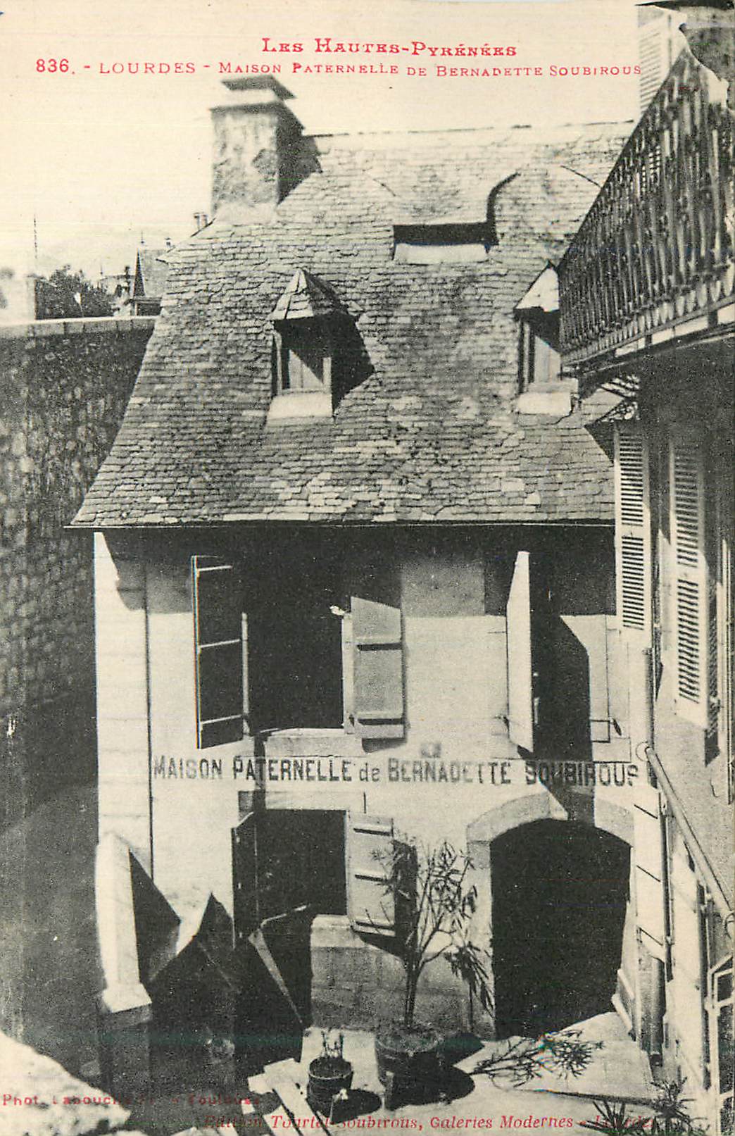 CPA Lourdes Les Hautes Pyrenees Maison Paternelle de Bernardette Soubirous