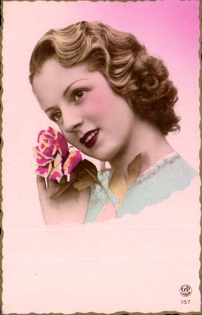 CPA Fantaisie Femme