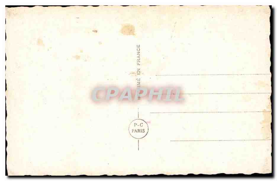 CPA Fantaisie Couple  — Verso