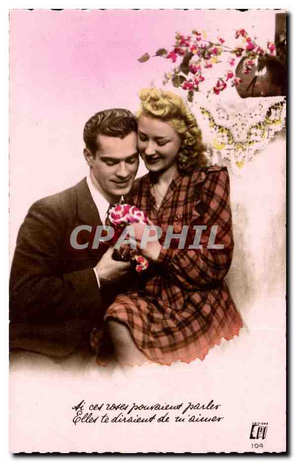 CPA Fantaisie Couple