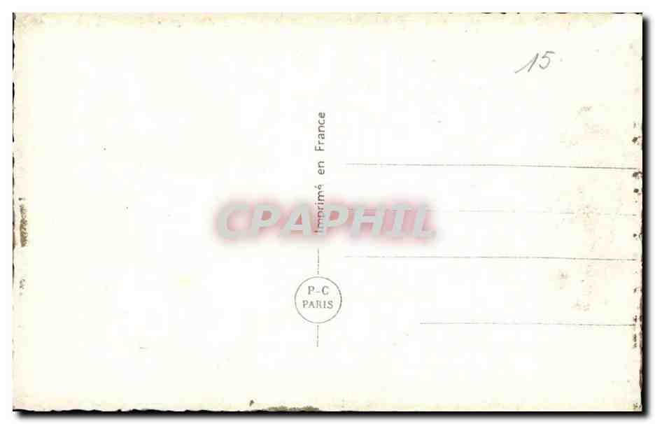 CPA Fantaisie Femme Porte bonheur — Rückseite