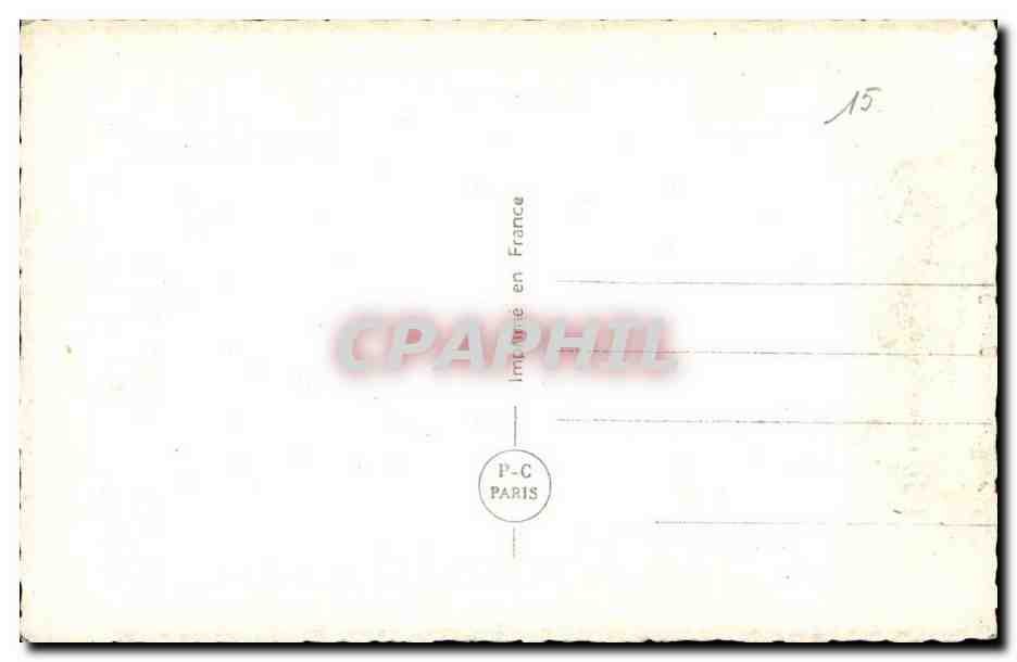 CPA Fantaisie Femme Porte bonheur — Rückseite