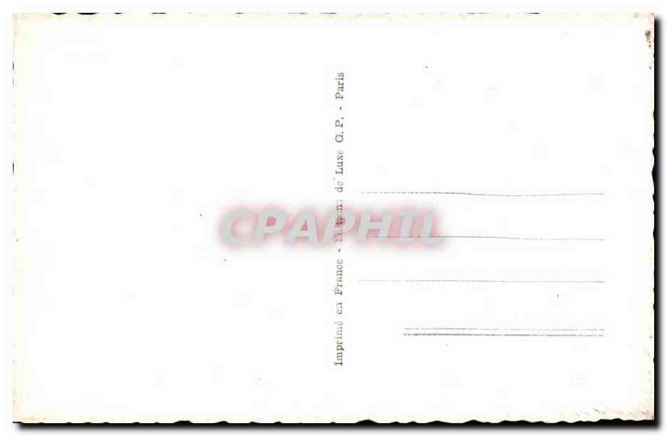 CPA Fantaisie Femme  — Rückseite