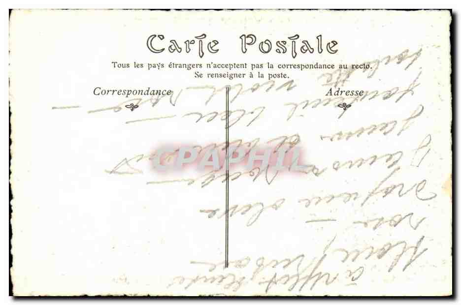 Portrait de la plus belle — Madame de Pompadour — ND Phot — Verso