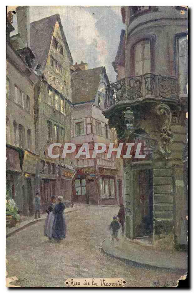 Rouen CPA Rue de la Vicomte