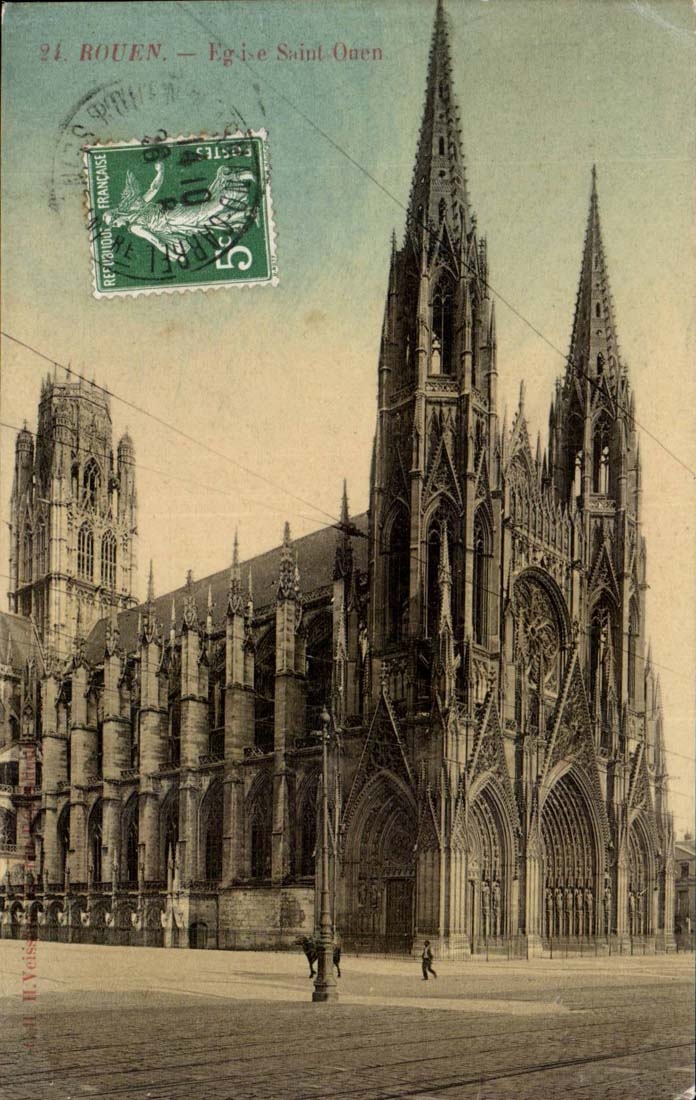 Rouen CPA Eglise Saint Ouen