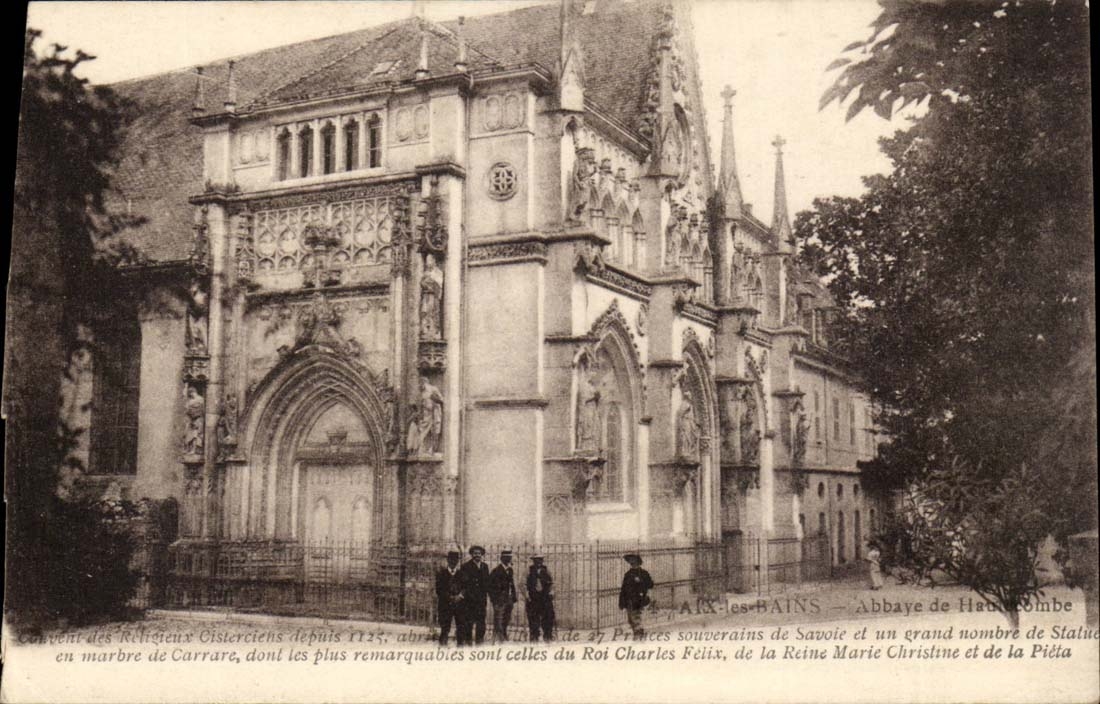 Aix les Bains CPA Abbaye de Hautecombe