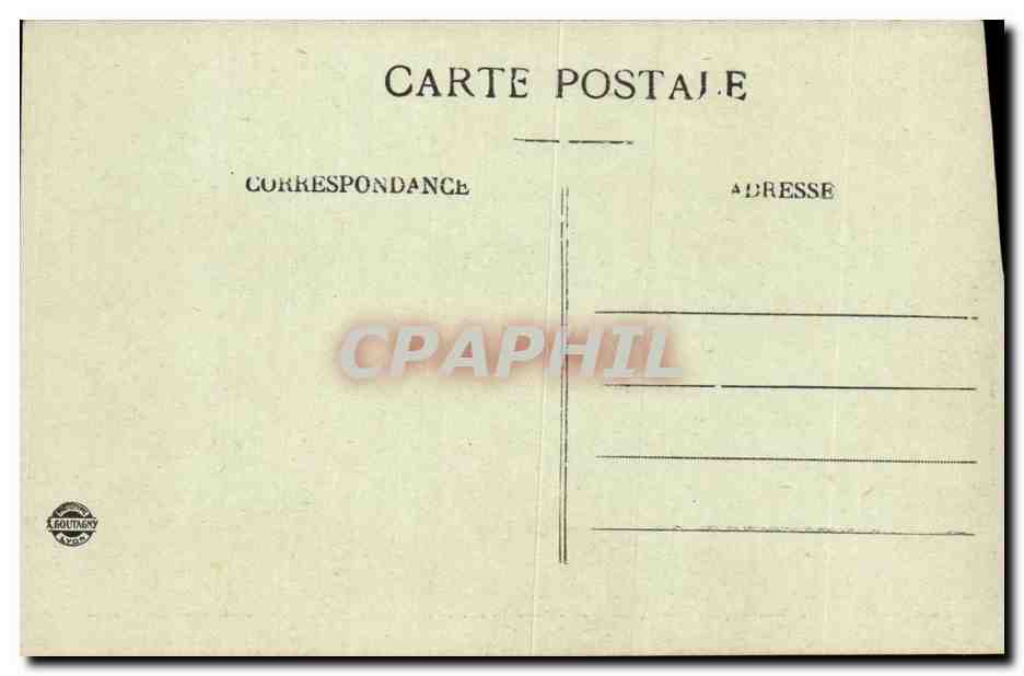 Aix les Bains CPA Abbaye de Hautecombe — Verso