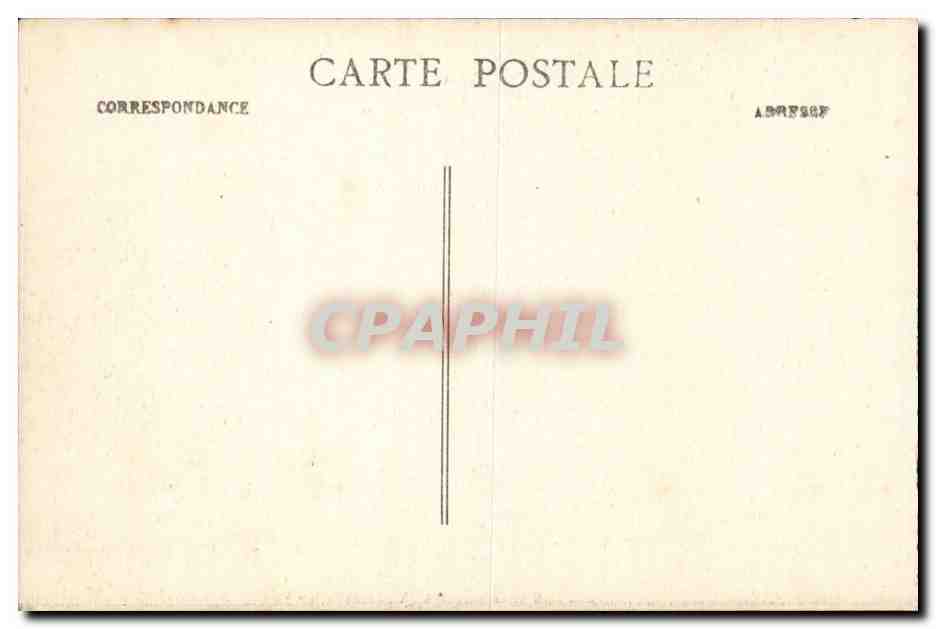 Saint Sauveur CPA Vue generale — Verso