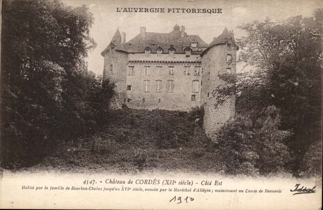 Château de Cordès — Auvergne pittoresque — Idéal