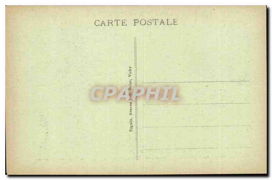 Château de Cordès — Auvergne pittoresque — Idéal — Verso
