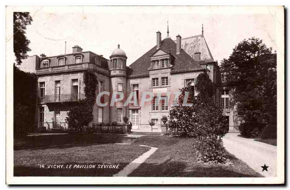 Vichy CPA Le pavillon SEvigne
