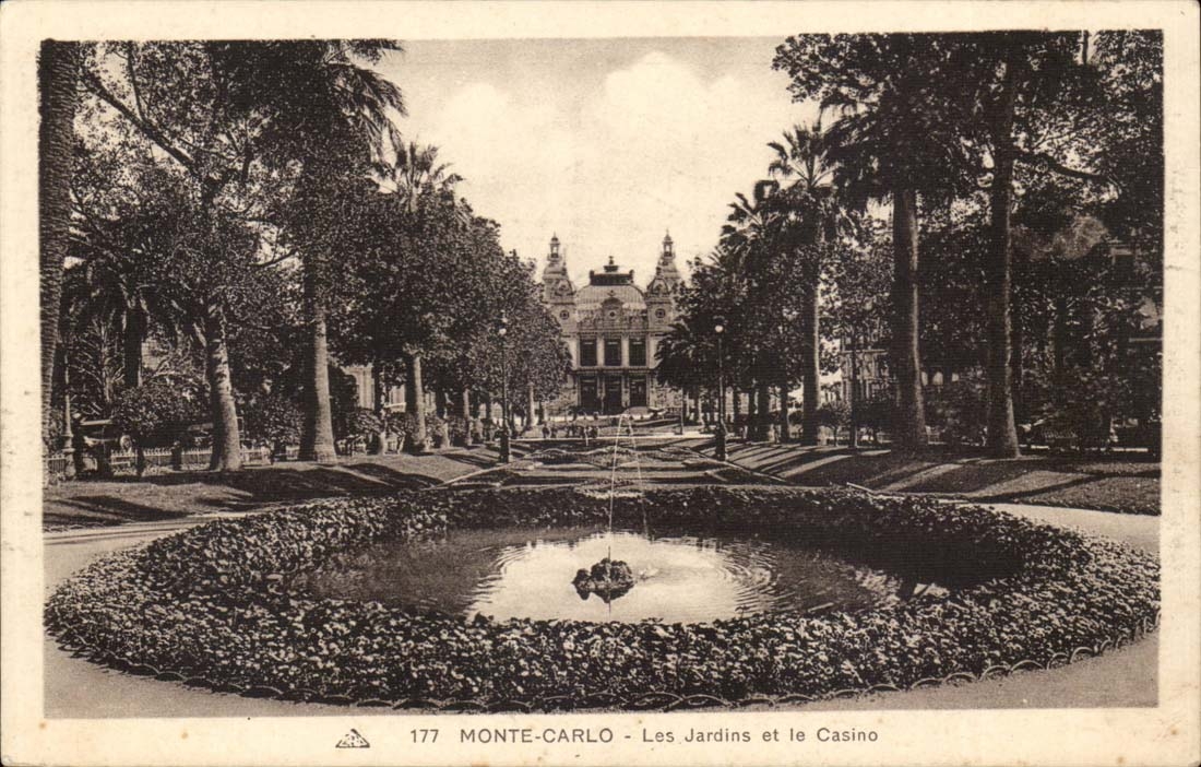 Monaco Monte CArlo CPA Les jardins et le casino