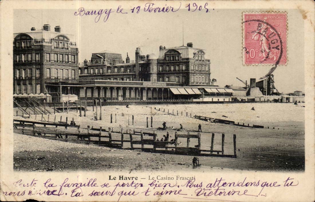 Le Havre CPA Le casino Frascati