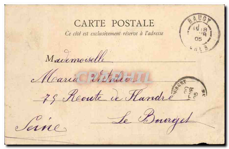 Le Havre CPA Le casino Frascati — Rückseite