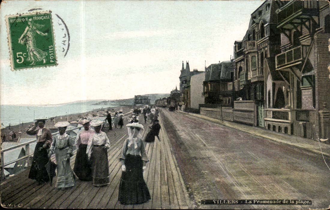 Villers - La Promenade de la plage — éditeur L.V. & Cie, n°7