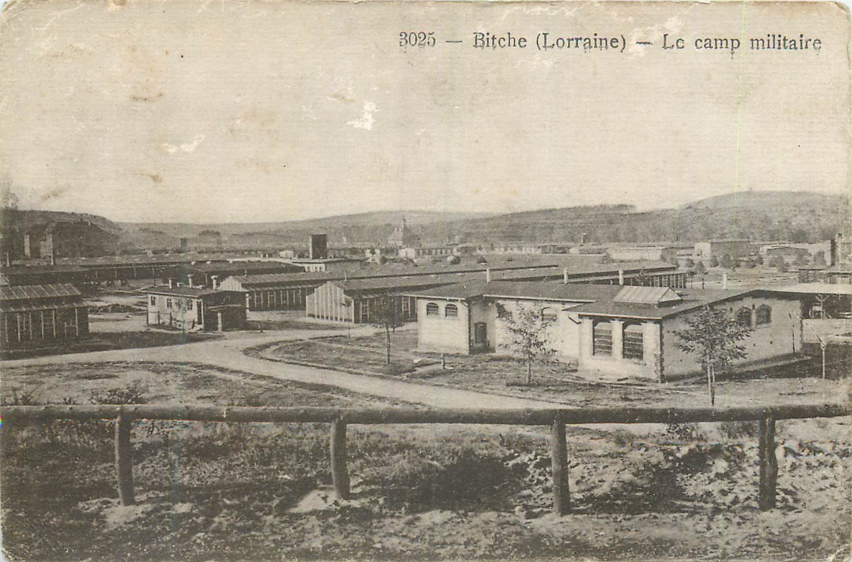 CPA Bitche (Lorraine) Le Camp Militaire Militaria
