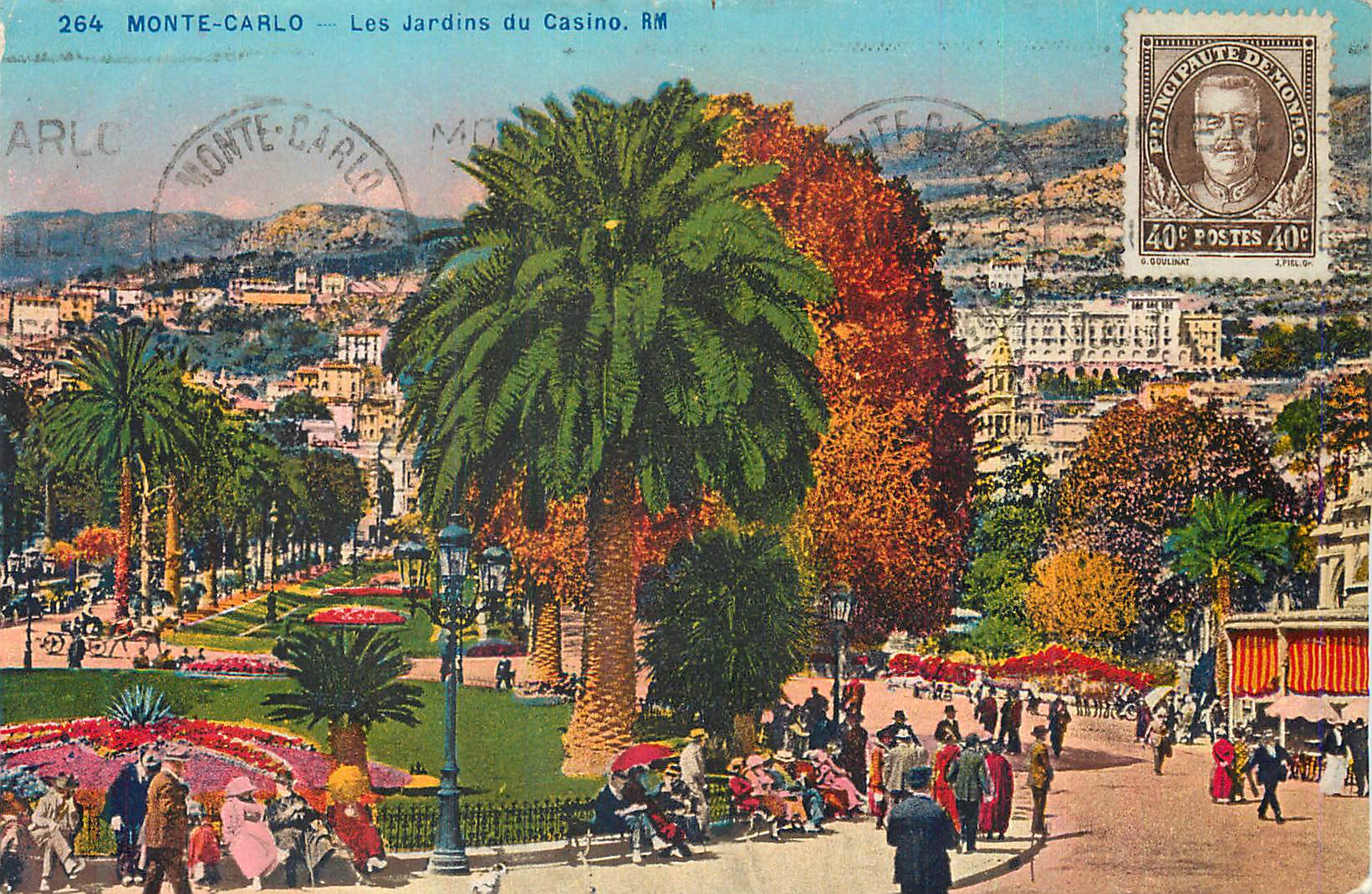 CPA Monte Carlo Les Jardins du Casino
