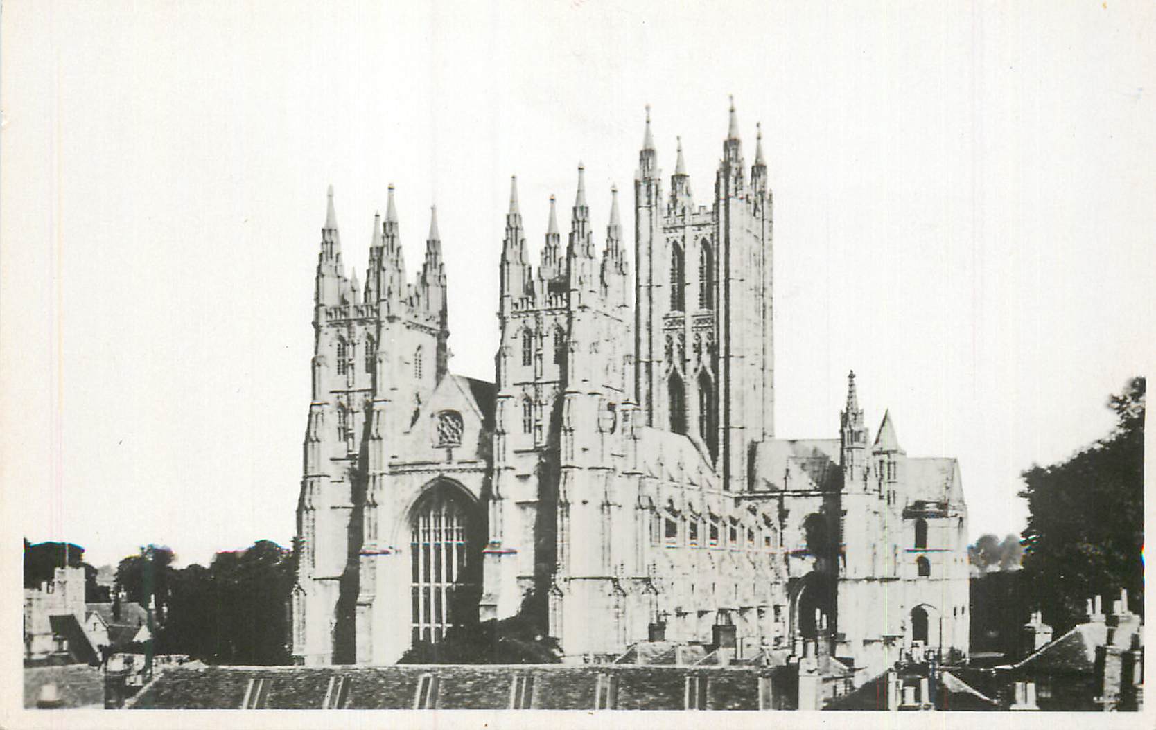 CPM Canturbery Cathedral from the South West Taken in 1932