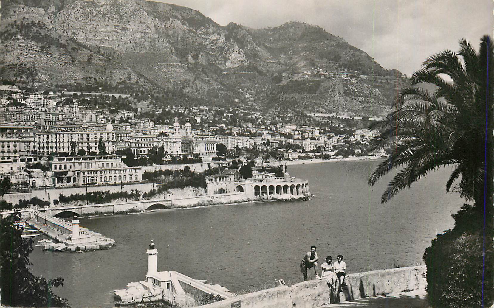 CPM Monaco Vue sur Monte Carlo
