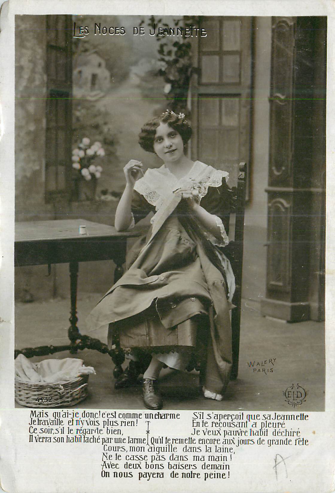 CPA Les Noces de Jeannette
