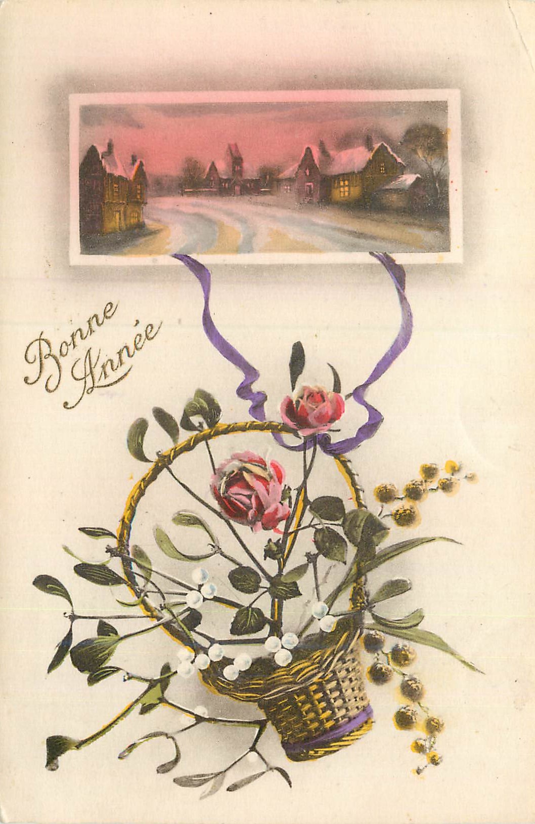 CPA Bonne Annee