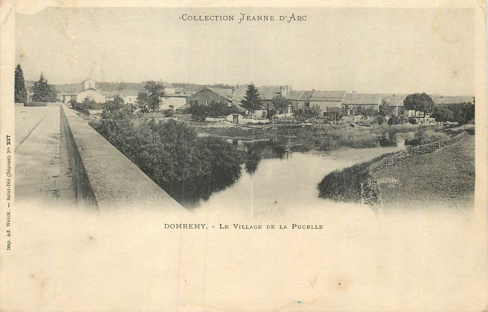 CPA Domremy Collection Jeanne d'Arc Le Village de la Pucelle