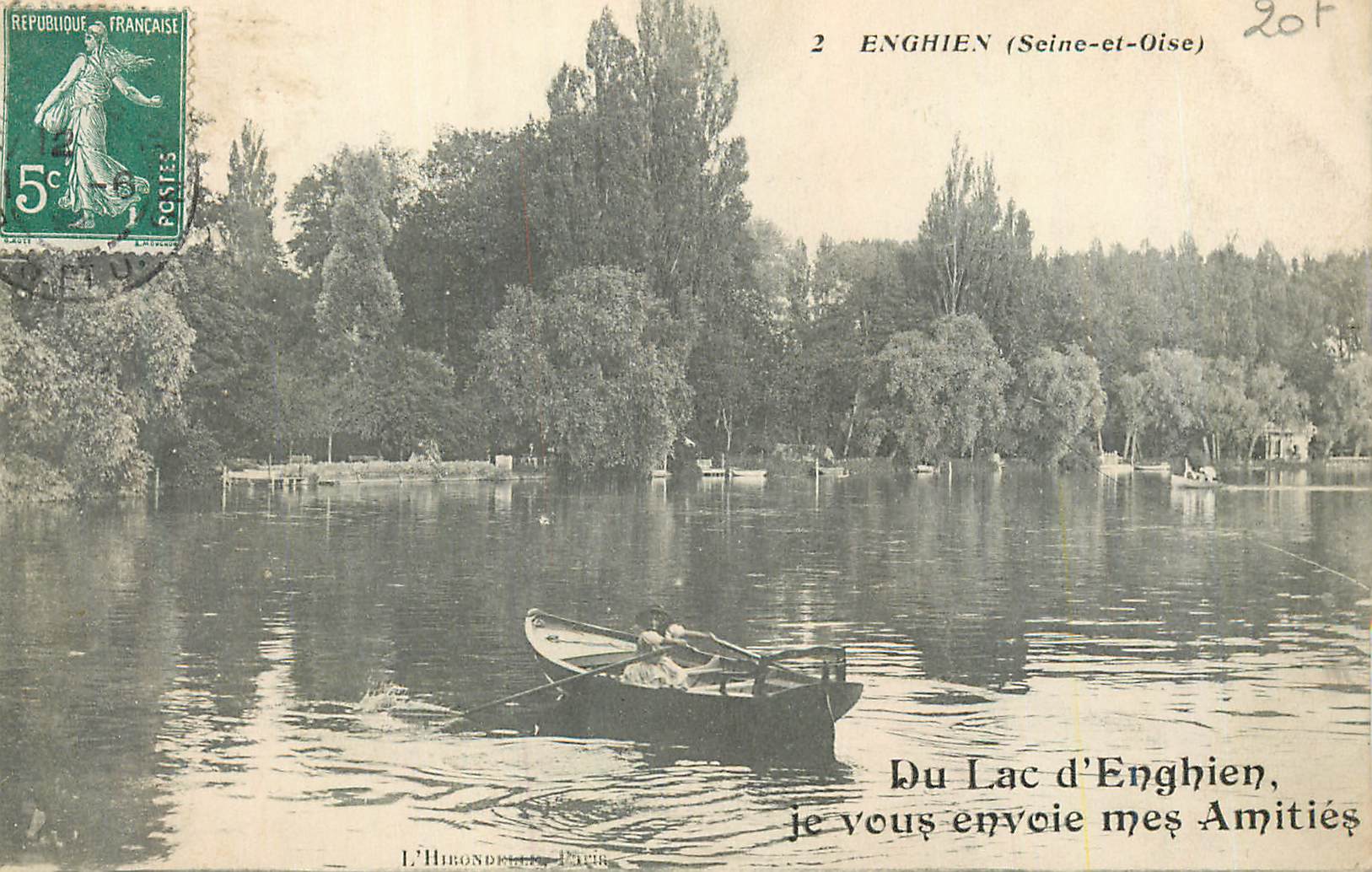 CPA Enghien (Seine et Oise)