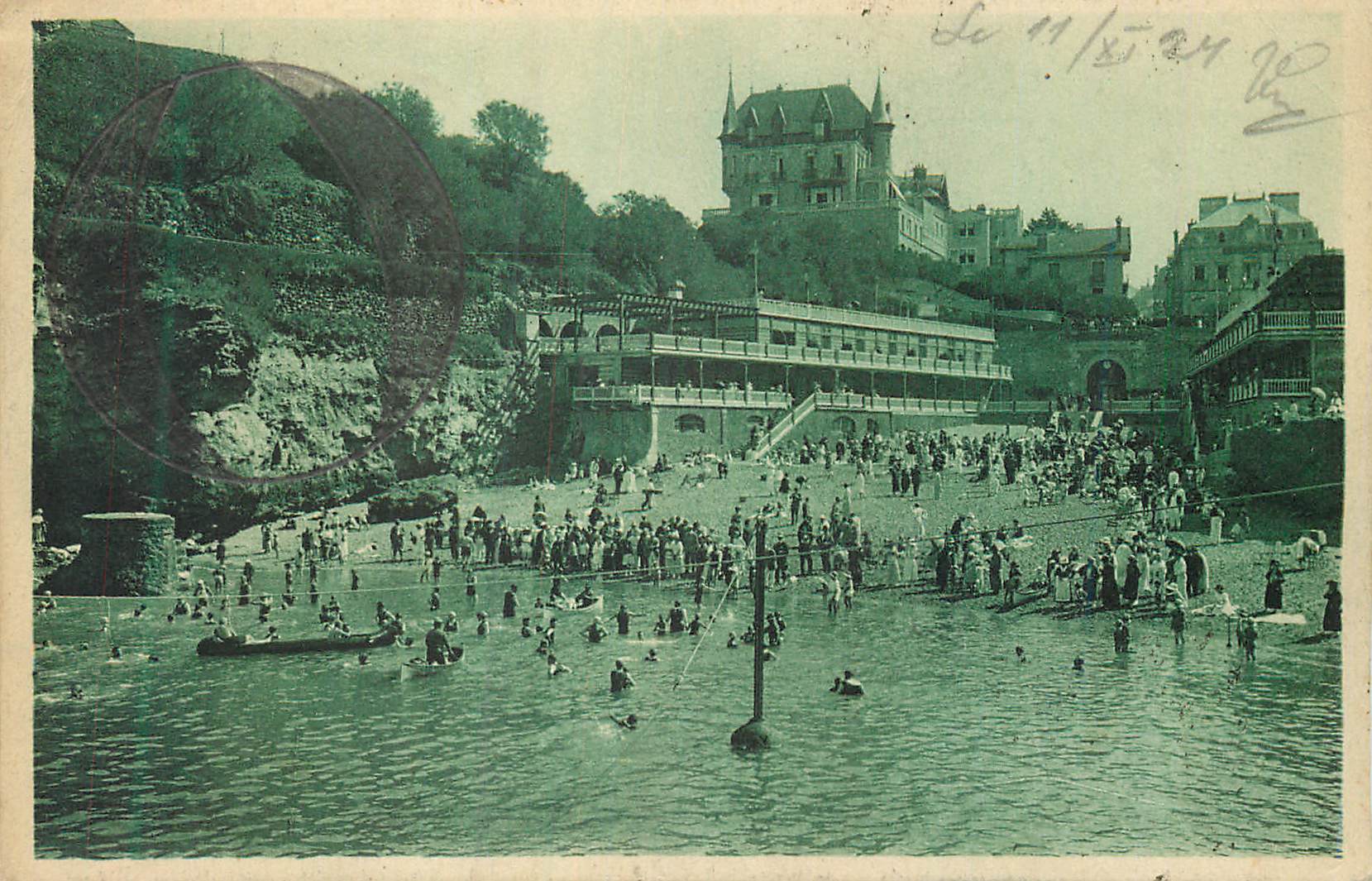 CPA Biarritz Le Port Vieux