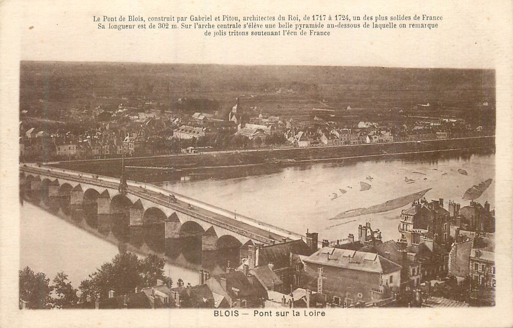 CPA Blois Pont sur la Loire