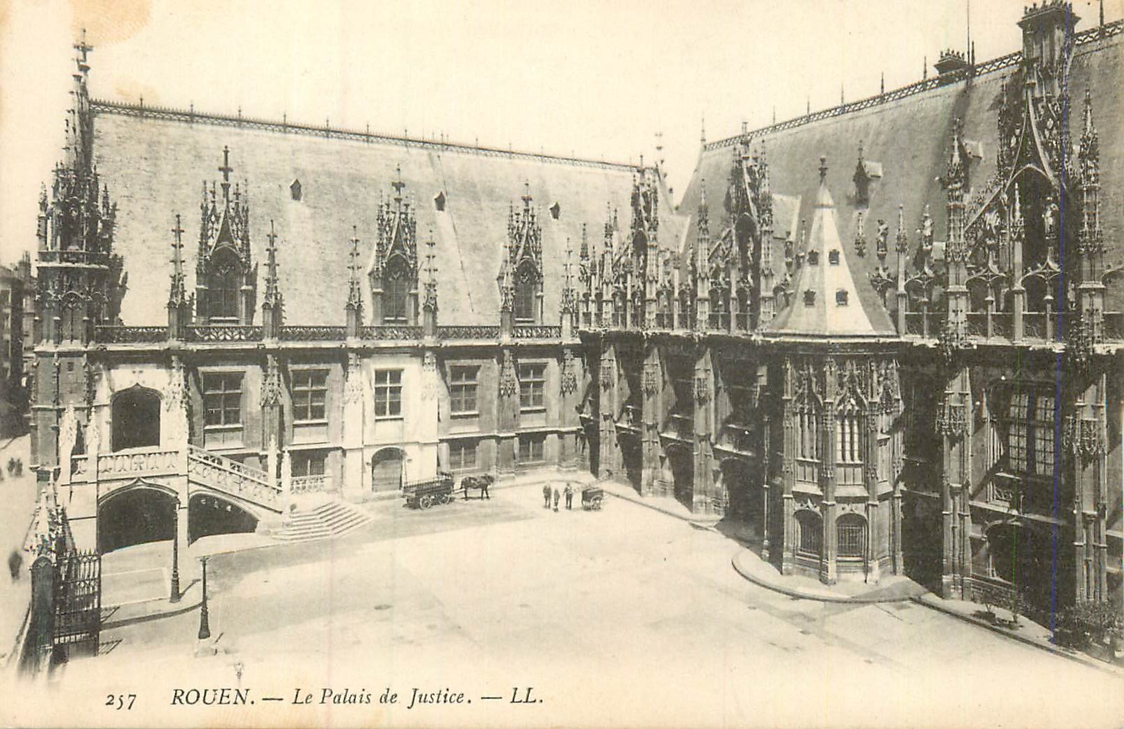 CPA Rouen Le Palais de Justice
