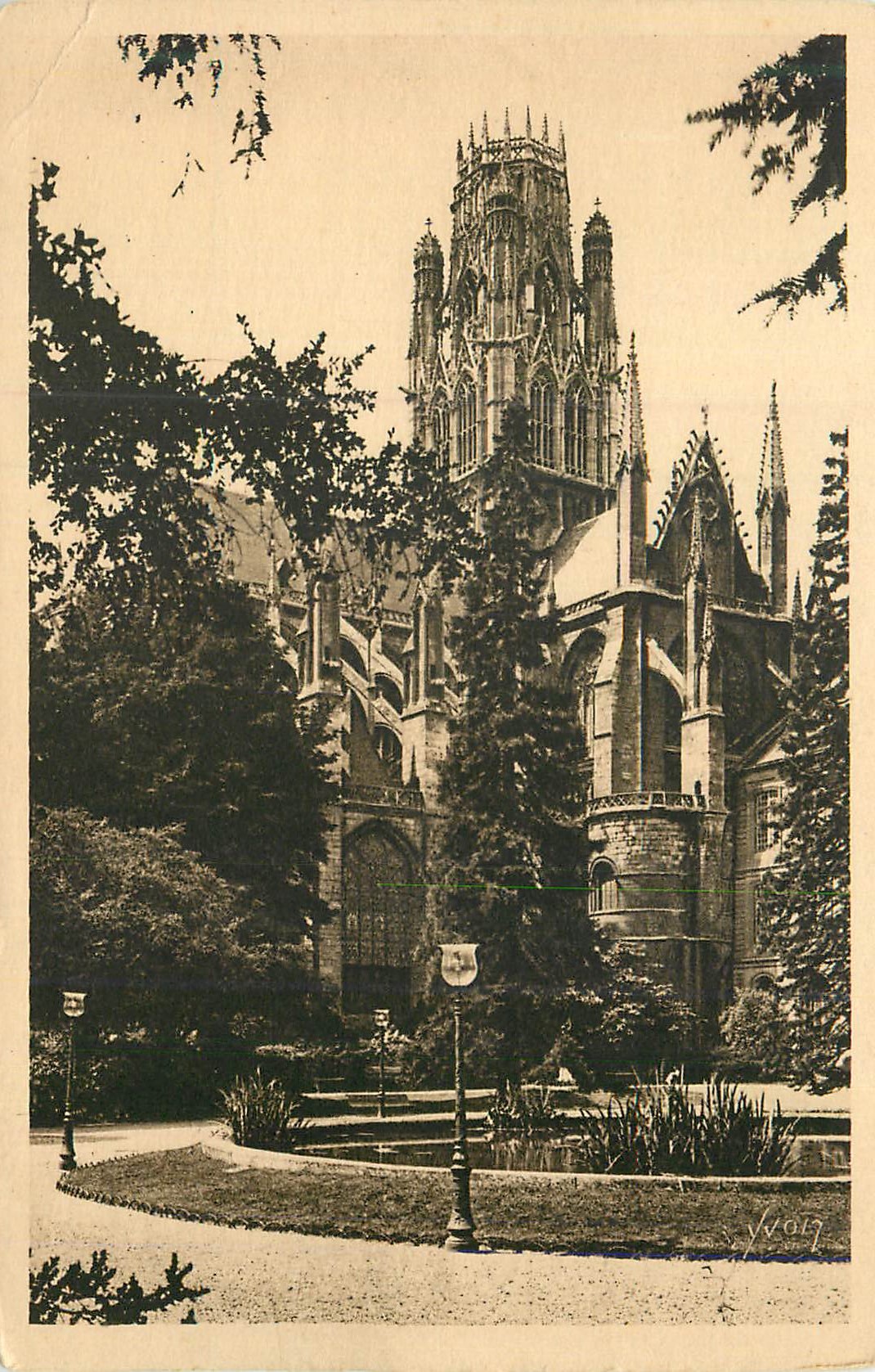 CPA Rouen (Seine Inferieure) La Douce France Eglise Saint Ouen