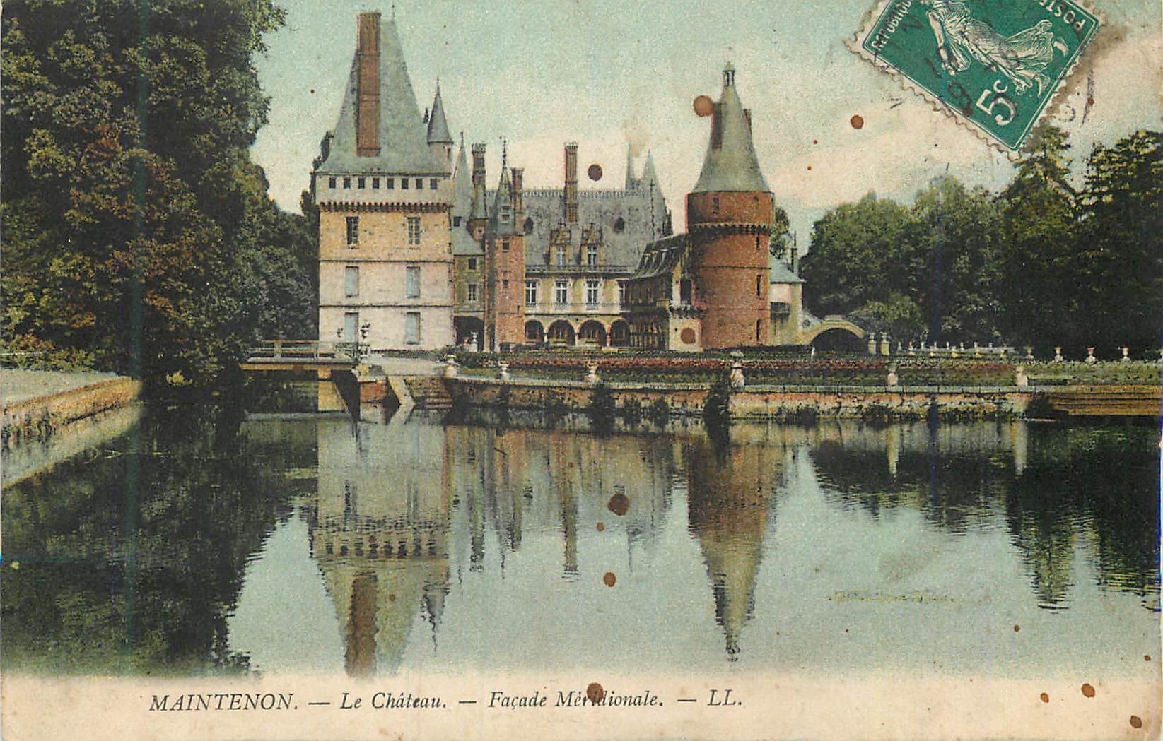 CPA Maintenon Le Chateau Facade Meridionale