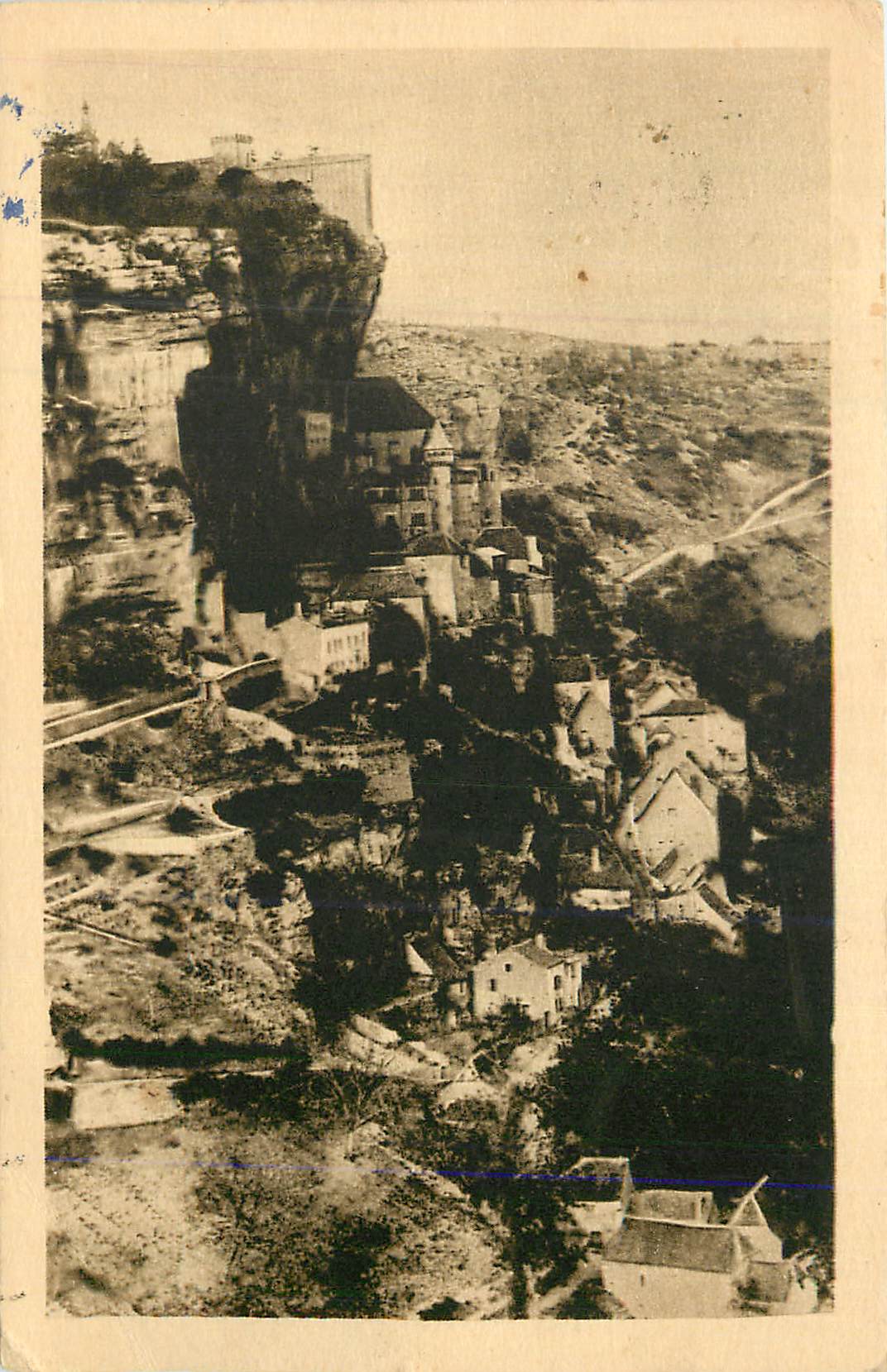 CPA Rocamadour (Lot) Le Lot Illustre