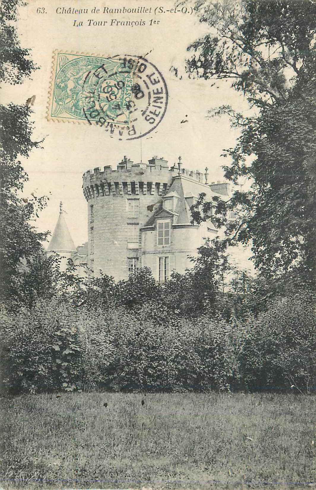 Château de Rambouillet (S.-et-O.) — La Tour François 1er — éditeur non visible