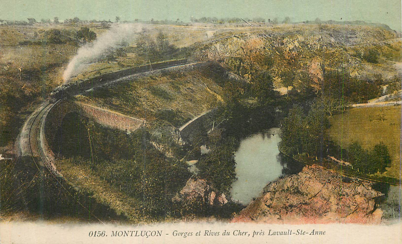 Gorges et Rives du Cher, près Lavault-Ste-Anne — Montluçon — 0156