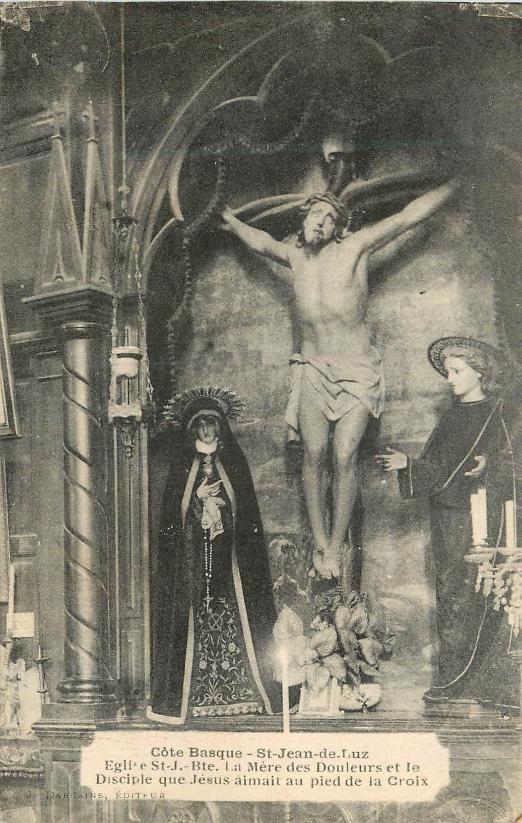 CPA Cote Basque St Jean de Luz Eglise St J Bte