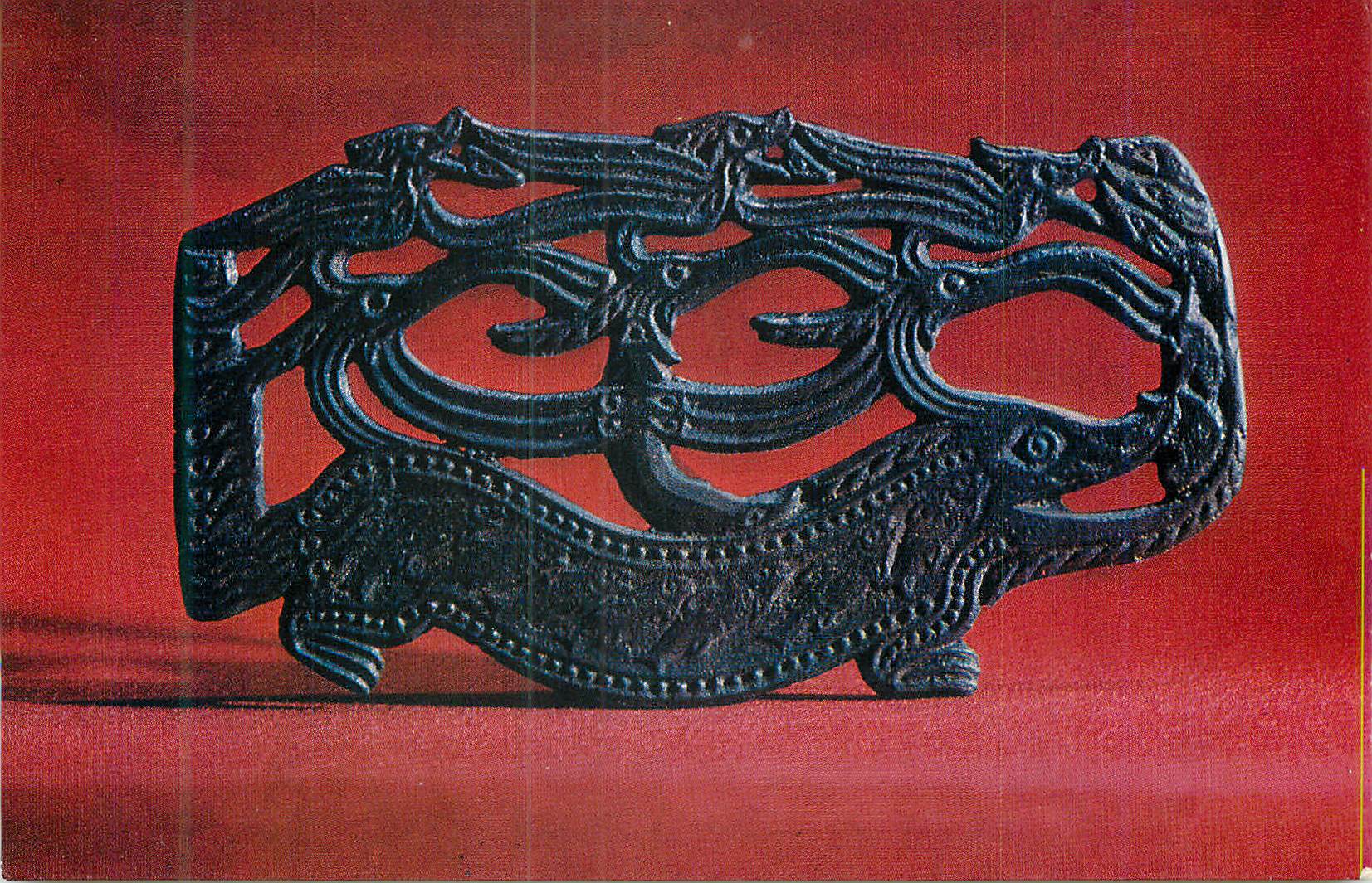 CPM The Hermitage Museum Plaque Bronze Village of Nyrgynda Udmurt Autonomous