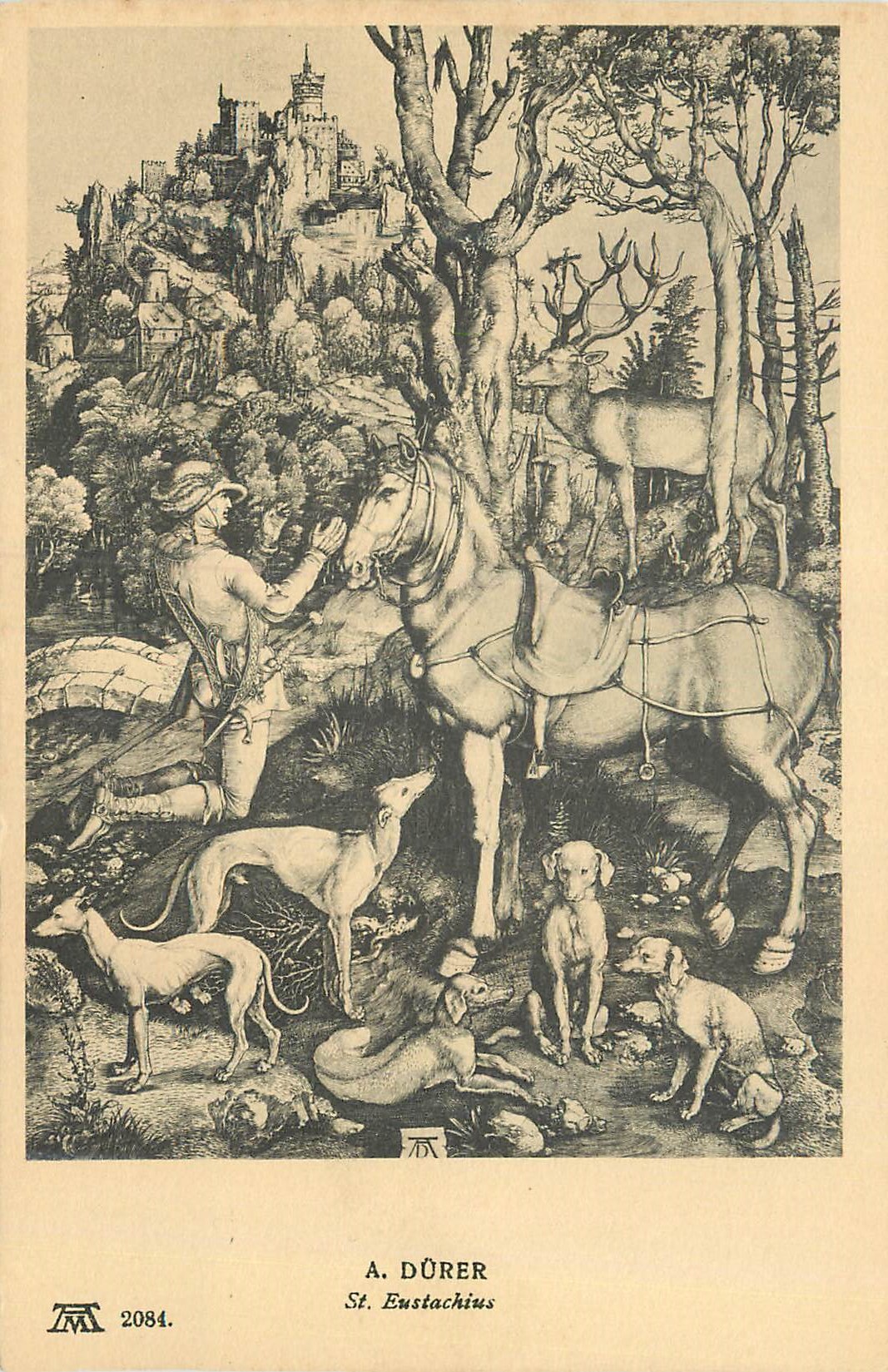 CPA A Durer St Eustachus