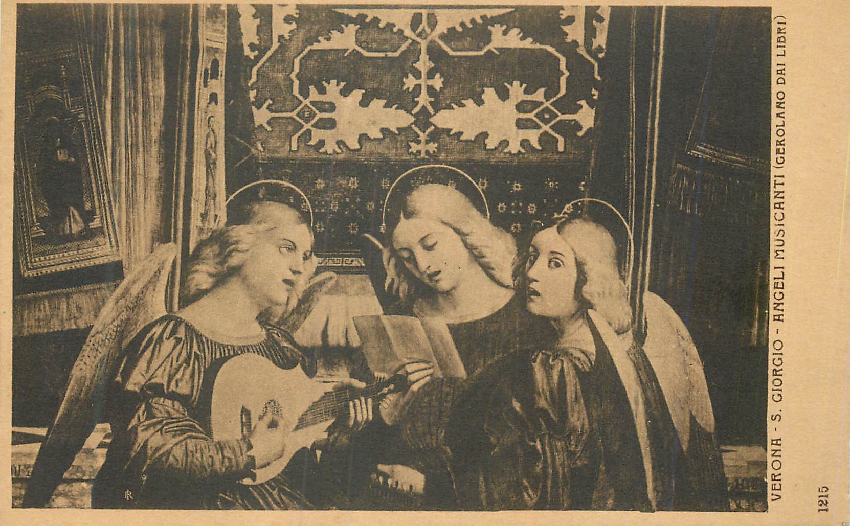 CPA Verona S Giorgio Angeli Musicanti (Gerolaro Dai Libri)