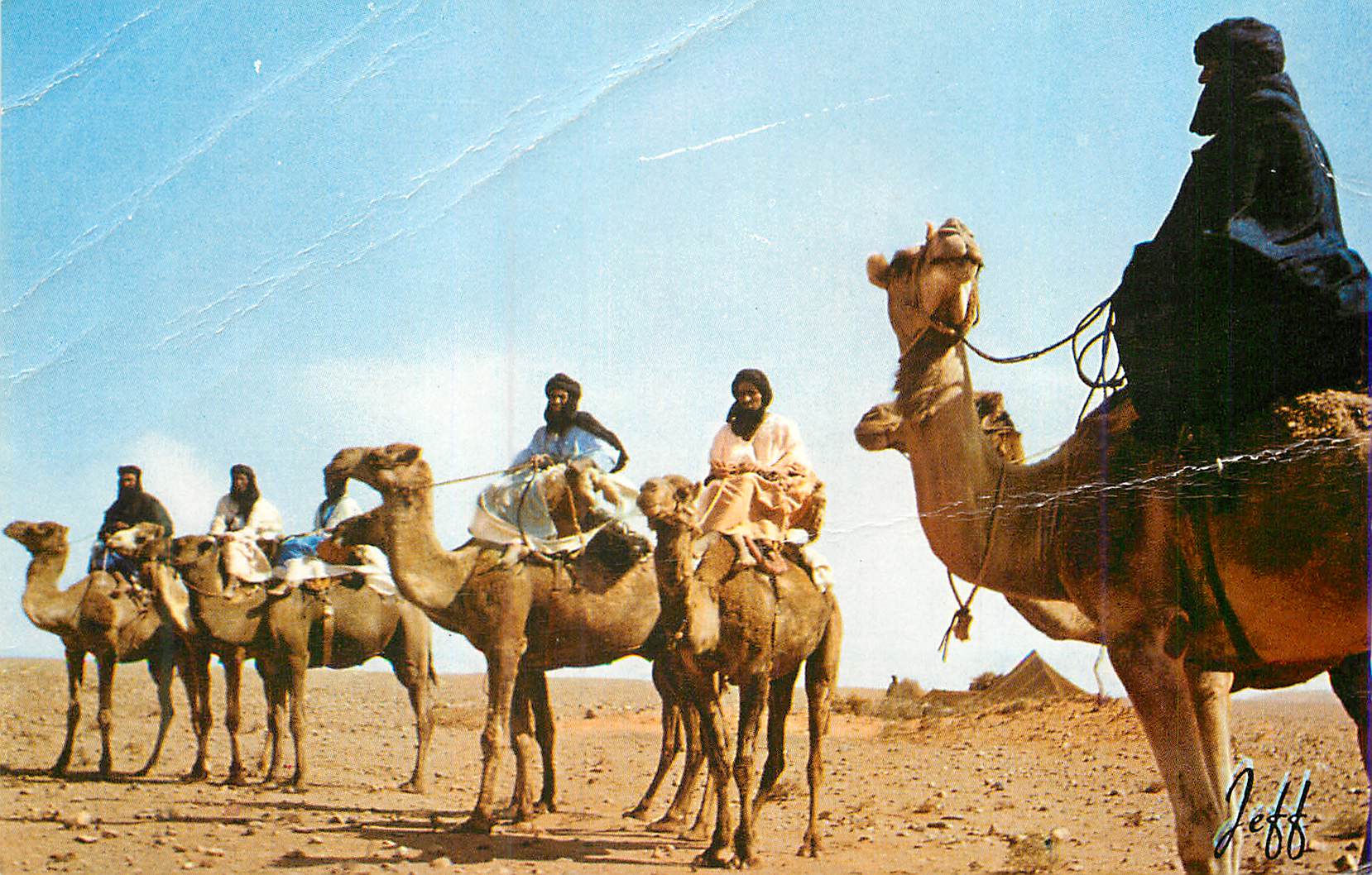 CPM Meharistes au Desert Desert Camelriders
