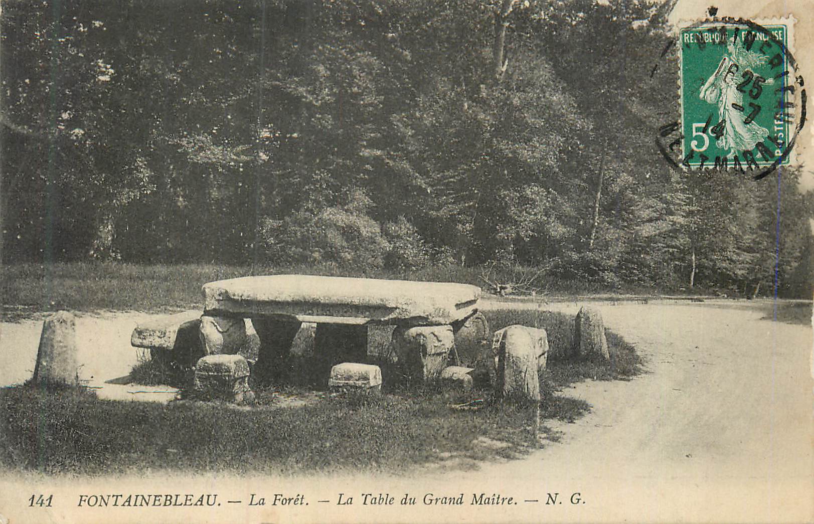 Fontainebleau — Die Forêt — Die Tafel des Großen Meisters — N.G.