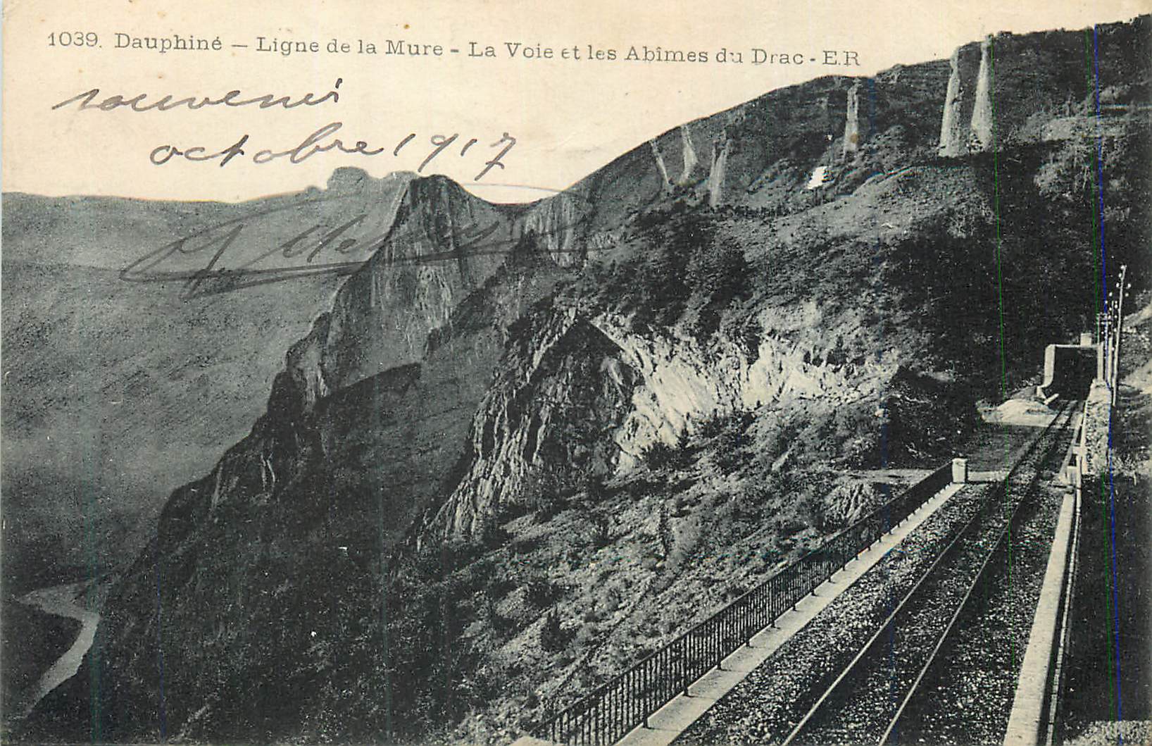 Dauphiné — Ligne de la Mure — La Voie et les Abîmes du Drac - E.R.