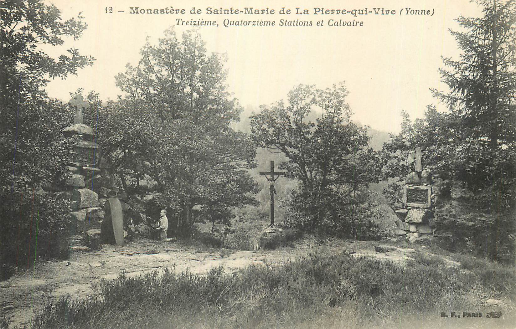 CPA Monastere de Sainte Marie de la Pierre qui Vire (Yonne)