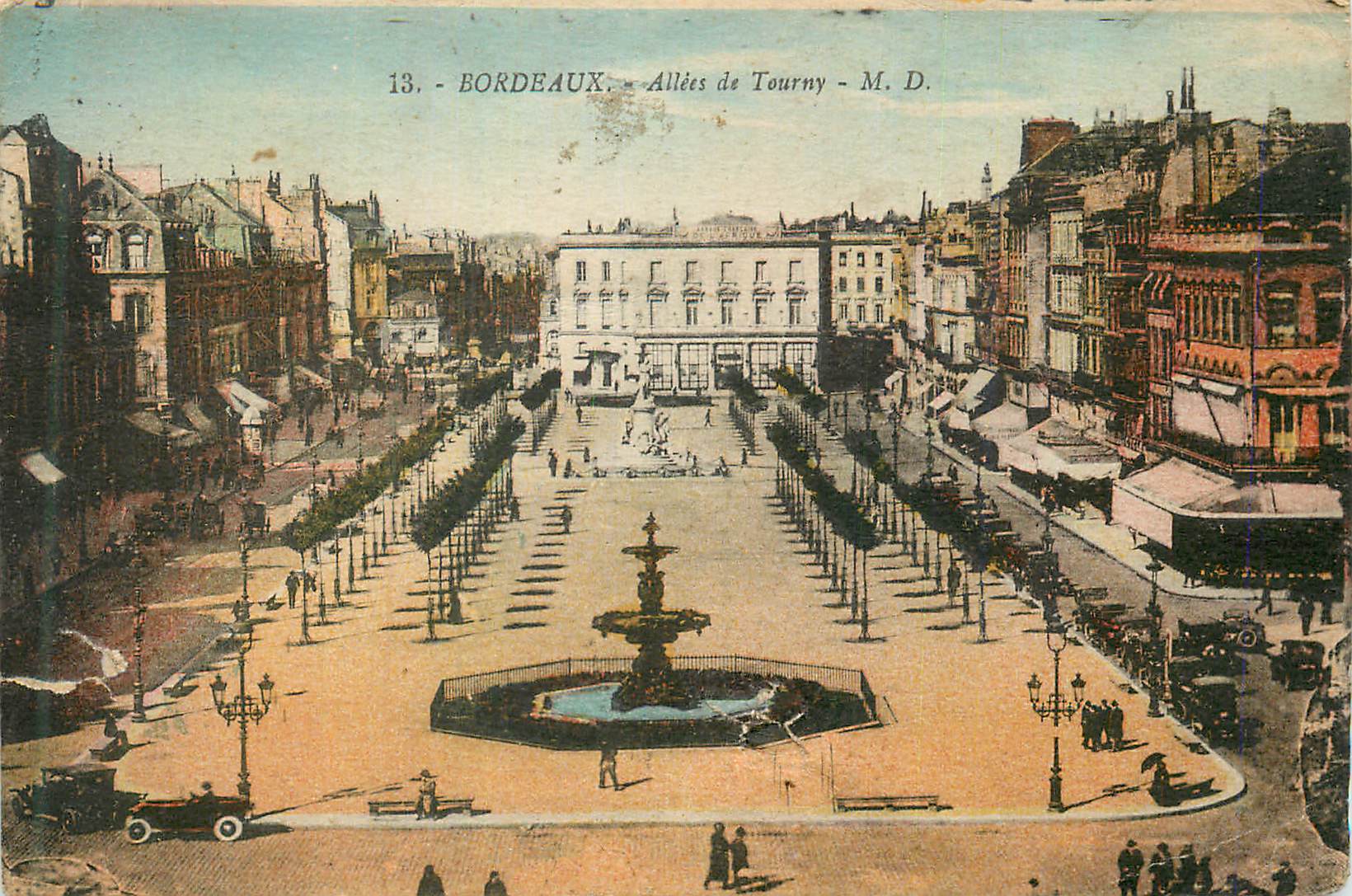 Bordeaux - Allées de Tourny - M. D.