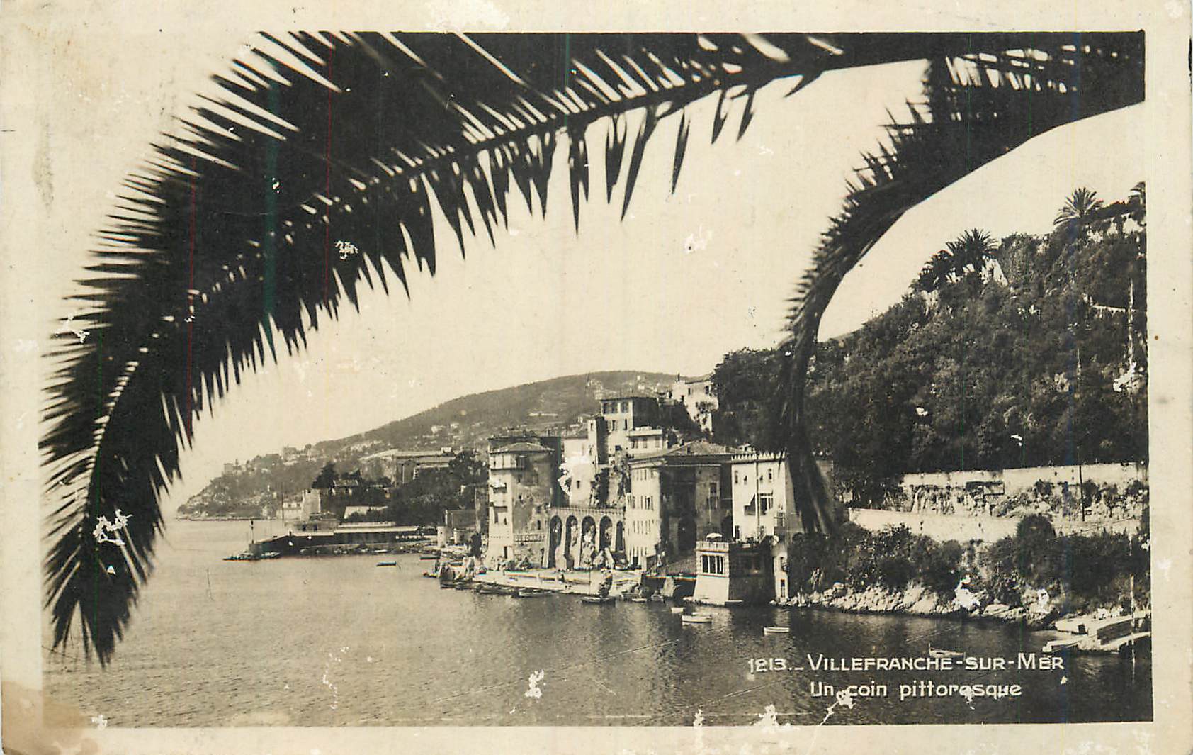Villefranche-sur-Mer — Un coin pittoresque — éditeur inconnu, n° 1213