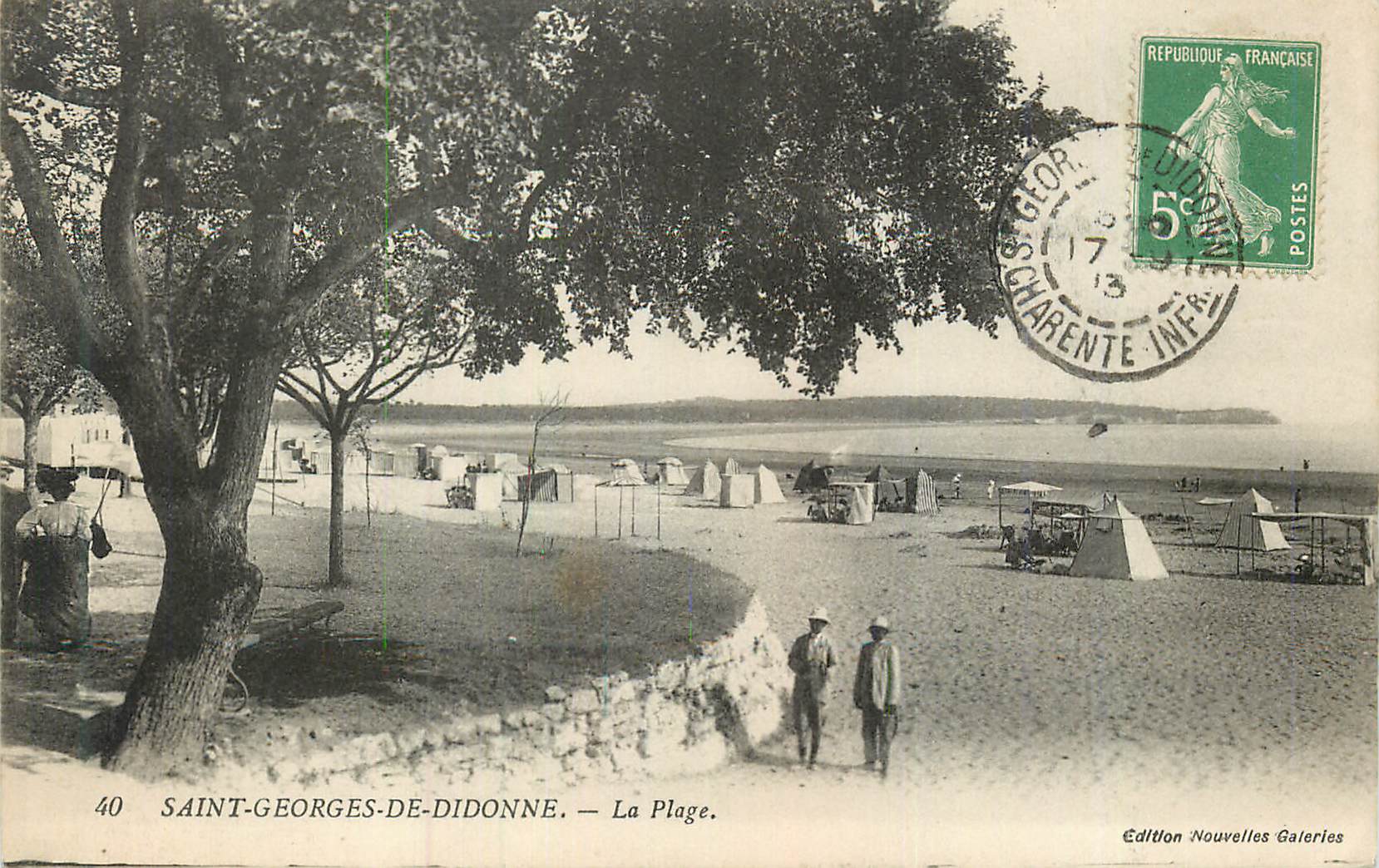 Saint-Georges-de-Didonne — La Plage — Édition Nouvelles Galeries