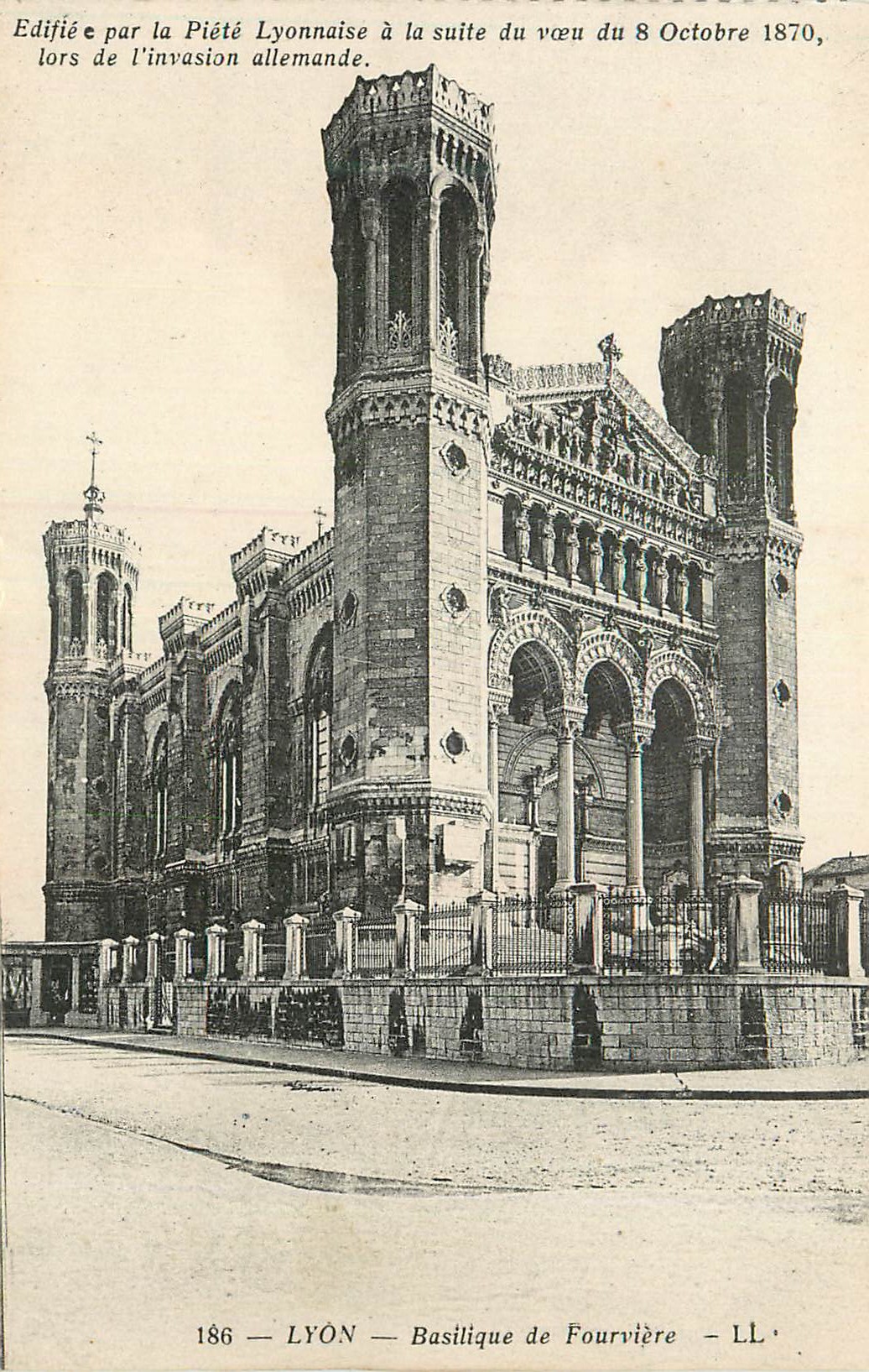 CPA Lyon Basilique de Fourviere